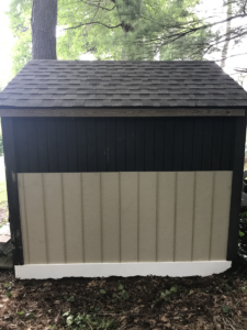 shed repair and replacement of old siding