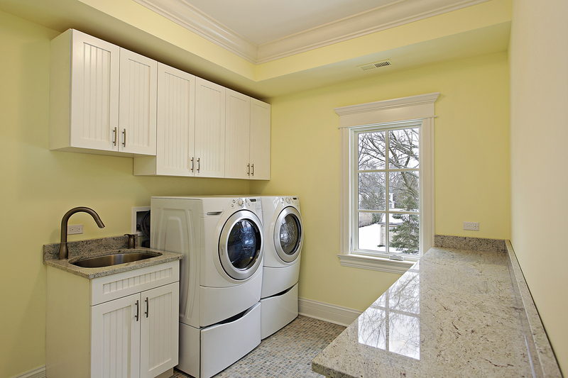 laundry room storage cabinets